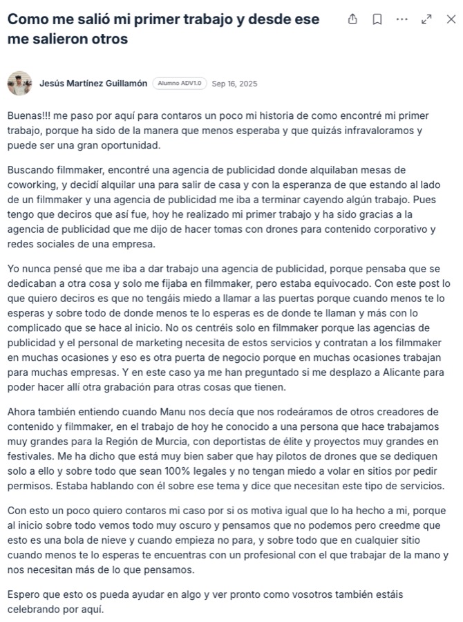 Testimonio